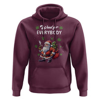 Funny Christmas Hoodie Weed For Everybody Cannabis 420