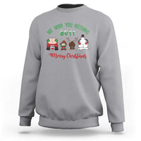 Funny Christmas Sweatshirt Wishing You Nothing Butt A Merry Christmas - Wonder Print Shop