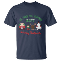 Funny Christmas T Shirt Wishing You Nothing Butt A Merry Christmas - Wonder Print Shop