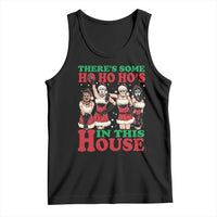 Funny Christmas Tank Top There Is Some Ho Ho Hos In This House Horror Character Dancing