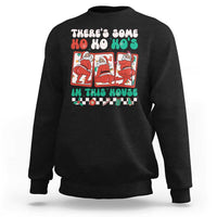 Funny Christmas Sweatshirt There Is Some Ho Ho Hos In This House Horror Character - Wonder Print Shop