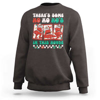 Funny Christmas Sweatshirt There Is Some Ho Ho Hos In This House Horror Character - Wonder Print Shop