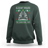 Christmas Gun Lover Sweatshirt Glocking Around The Christmas Tree - Wonder Print Shop