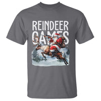 Christmas Hunting T Shirt Reindeer Game Santa Hunter Deer Season - Wonder Print Shop