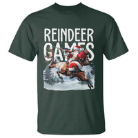 Christmas Hunting T Shirt Reindeer Game Santa Hunter Deer Season - Wonder Print Shop