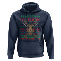 Christmas Hunting Hoodie I Like Big Bucks And I Cannot Lie Deer Hunter