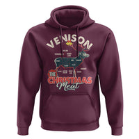 Christmas Hunting Hoodie Venison Meat Deer Season Hunter