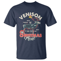 Christmas Hunting T Shirt Venison Meat Deer Season Hunter - Wonder Print Shop