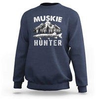 Musky Hunter Fishing Fisherman Sweatshirt - Wonder Print Shop