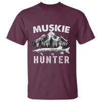 Musky Hunter Fishing Fisherman T Shirt - Wonder Print Shop