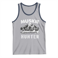Musky Hunter Fishing Fisherman Tank Top