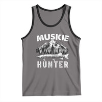 Musky Hunter Fishing Fisherman Tank Top