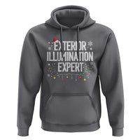 Funny Christmas Hoodie Exterior Illumination Expert Christmas Lights