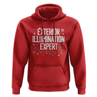 Funny Christmas Hoodie Exterior Illumination Expert Christmas Lights