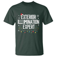Funny Christmas T Shirt Exterior Illumination Expert Christmas Lights - Wonder Print Shop