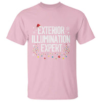 Funny Christmas T Shirt Exterior Illumination Expert Christmas Lights - Wonder Print Shop
