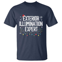 Funny Christmas T Shirt Exterior Illumination Expert Christmas Lights - Wonder Print Shop