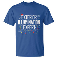 Funny Christmas T Shirt Exterior Illumination Expert Christmas Lights - Wonder Print Shop