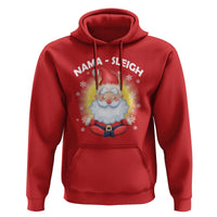 Christmas Yoga Hoodie Nama Sleigh Cute Santa