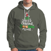 Will Run For Christmas Cookies Santa Running Race Hoodie - Wonder Print Shop