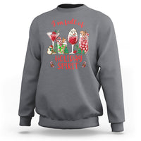 Christmas Cocktails Drinking I'm Full Of Holiday Spirit Sweatshirt - Wonder Print Shop
