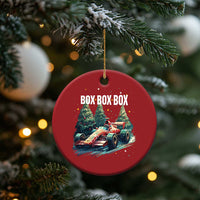 Xmas Car Racing Christmas Ornament Box Box Box Xmas Tree Colorful Light - Wonder Print Shop