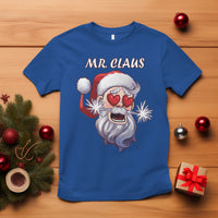 Christmas Couple Matchhing T Shirt Mr and Mrs Claus Couples Match Santa Lover - Wonder Print Shop