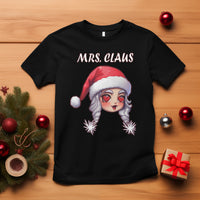 Christmas Couple Matchhing T Shirt Mr and Mrs Claus Couples Match Santa Lover - Wonder Print Shop