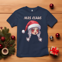 Christmas Couple Matchhing T Shirt Mr and Mrs Claus Couples Match Santa Lover - Wonder Print Shop