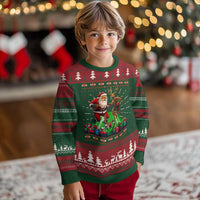 Xmas Football Ugly Christmas Sweater Santa Reindeer Football Match - Wonder Print Shop