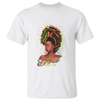 God Says I Am Melanin Strong Unique Black Women T Shirt - Wonder Print Shop