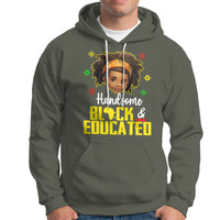 Handsome Black And Educated I Am The Strong African King Boy Hoodie - Wonder Print Shop
