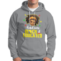 Handsome Black And Educated I Am The Strong African King Boy Hoodie - Wonder Print Shop