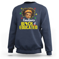 Handsome Black And Educated I Am The Strong African King Boy Sweatshirt - Wonder Print Shop