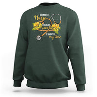 I Became A Nurse Because Your Life Is Worth My Time Sunflower Butterfly Sweatshirt - Wonder Print Shop