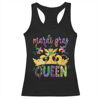 Mardi Gras Queen Carnival New Orleans Racerback Tank Top