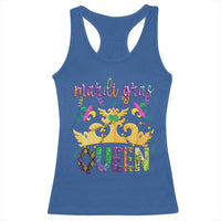 Mardi Gras Queen Carnival New Orleans Racerback Tank Top