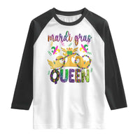 Mardi Gras Queen Carnival New Orleans Raglan Shirt