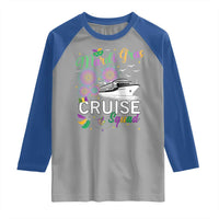 Mardi Gras Raglan Shirt Cruise Squad Matching Group Family Vacation