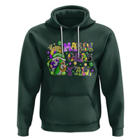 Happy Mardi Gras Y'all Cute Gnome Fat Tuesday Hoodie - Wonder Print Shop