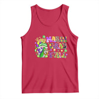 Happy Mardi Gras Y'all Cute Gnome Fat Tuesday Tank Top