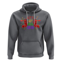 Mardi Gras Hoodie Lets Get Cray Cray Dabbing Crawfish - Wonder Print Shop