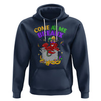Mardi Gras Hoodie Come At Me Breaux Funny Crawfish Beads - Wonder Print Shop