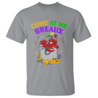 Mardi Gras T Shirt Come At Me Breaux Funny Crawfish Beads - Wonder Print Shop