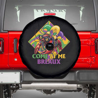 Funny Mardi Gras Spare Tire Cover Come At Me Breaux Crawfish Beads
