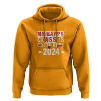 Graduation Hoodie My Happy Class Is Outta Here 2024 - Wonder Print Shop
