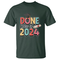 Graduation T Shirt Done Class Of 2024 - Wonder Print Shop