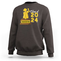 Graduation Sweatshirt Done Class Of 2024 Bachelors Degree - Wonder Print Shop