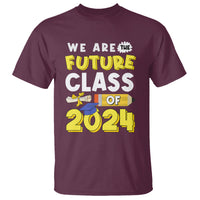 Graduation T Shirt We Are The Future Of Class 2024 - Wonder Print Shop