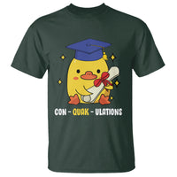 Graduation T Shirt Con-quack-ulations Congratulation Graduated Duck - Wonder Print Shop